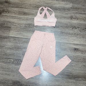 Ryderwear Pink Leopard Set